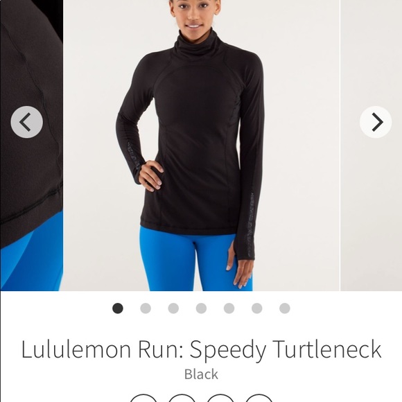 lululemon black turtleneck